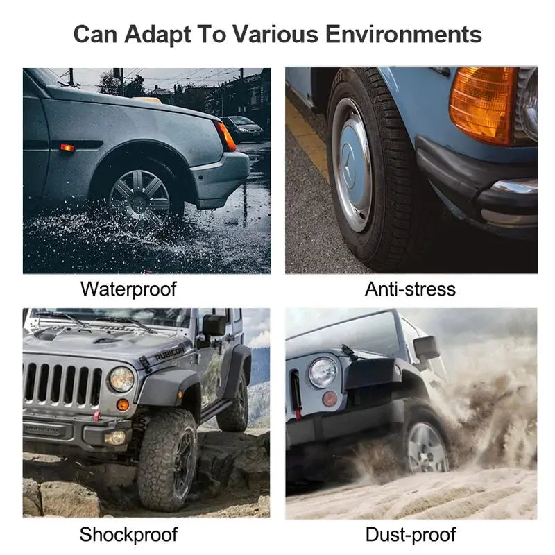 E-ACE Solar Power TPMS Tire Pressure Monitor