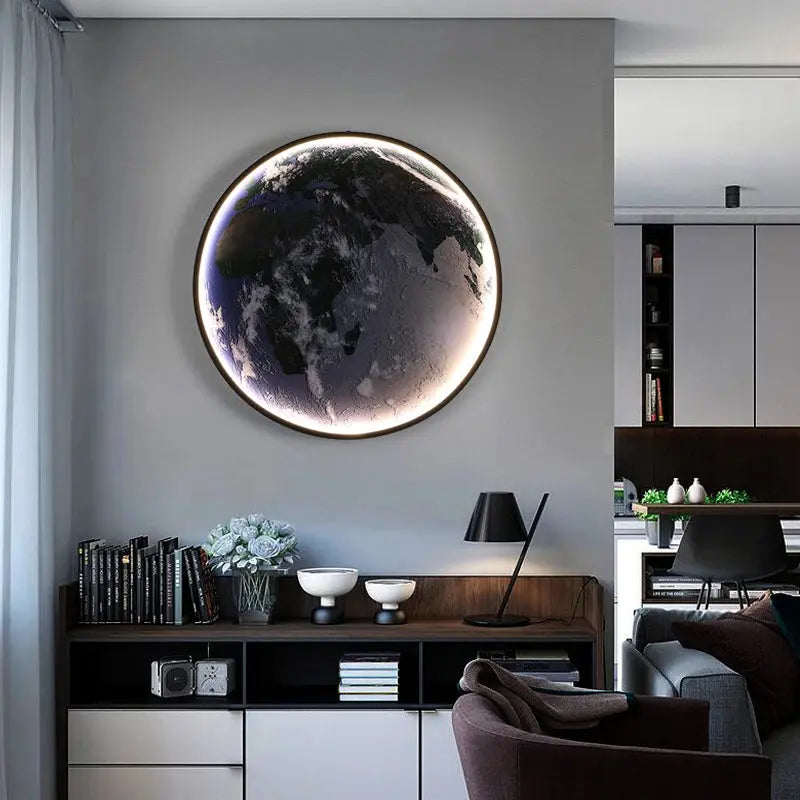 Earth wall lamp modern led