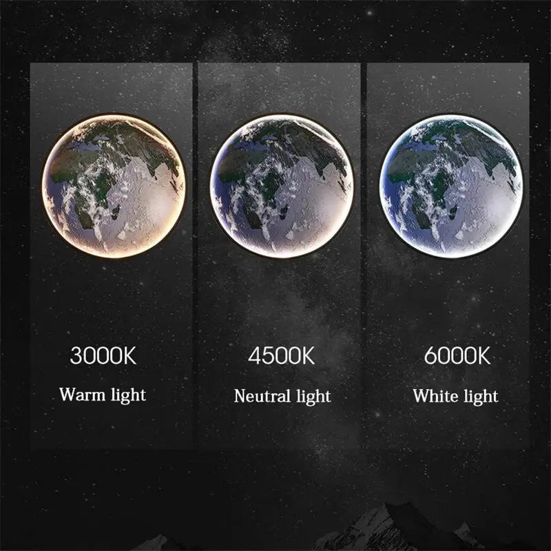 Earth wall lamp modern led