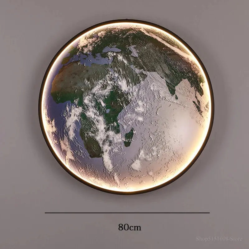 Earth wall lamp modern led