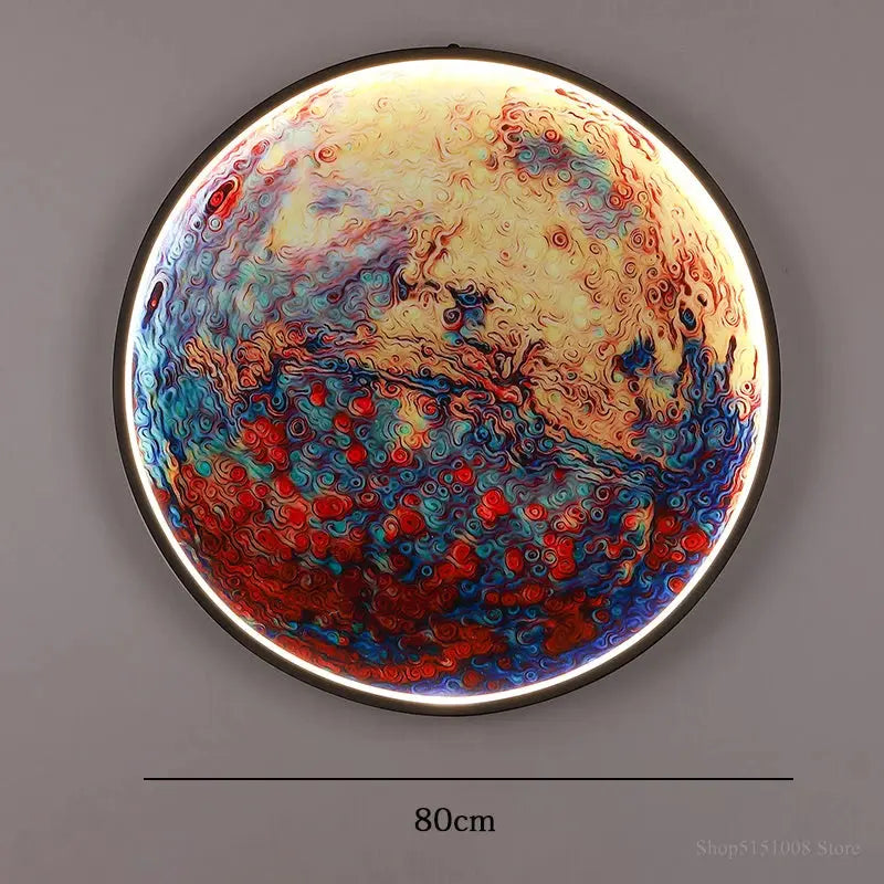 Earth wall lamp modern led