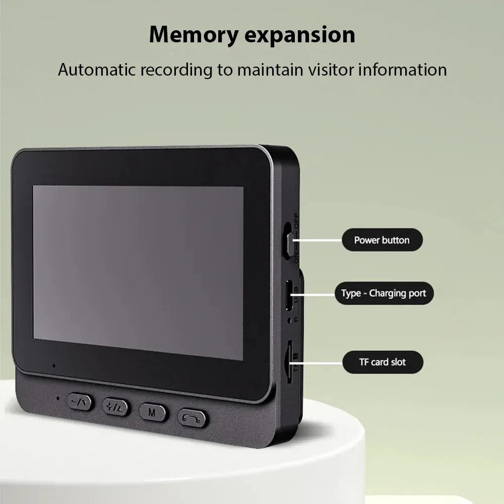 4.3in Wireless Video Doorbell Elektrofy