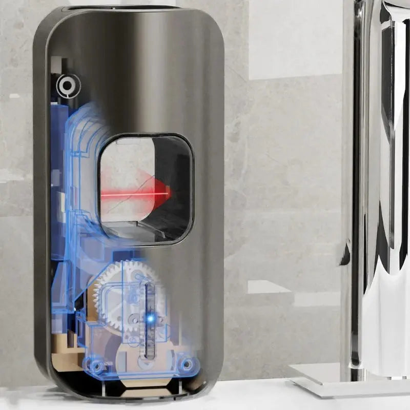 Automatic Toothpastes Dispenser with Toothbrushes Holder Wall Mount 3 Level Electric Toothpastes Squeezer Bathroom Accessory Elektrofy