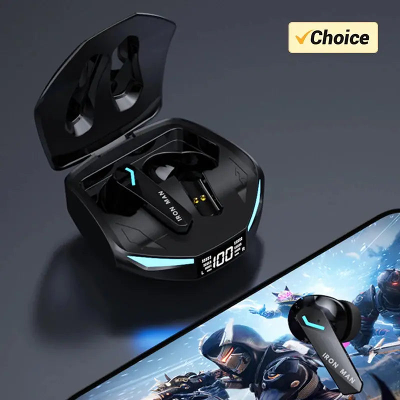 Lenovo GM2 Pro Gaming Earphones Bluetooth 5.3 Sport Headset Dual Mode HD Call Noise Reduction Earbuds with Mic Music Earphones Elektrofy