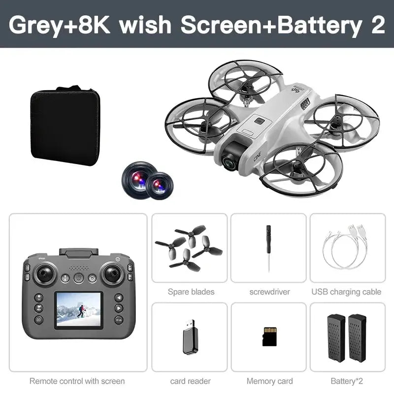 Xiaomi V666 MINI Drone 4K Professional WIFI 5G Dron Obstacle Avoidance Brushless Altitude Headless Mode RC Quadcopter FPV Toys Elektrofy