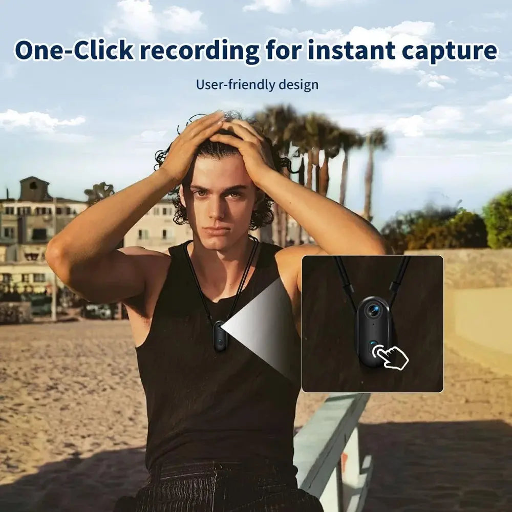 4K Pet Collar Camera