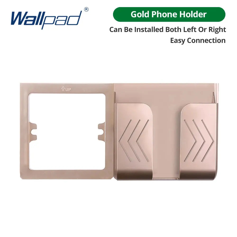 Type-C A Interface Outlet Acrylic Mirror Crystal Panel Black Wall EU Russia Spain French Socket With USB Charge 5V 2100mA Holder Elektrofy