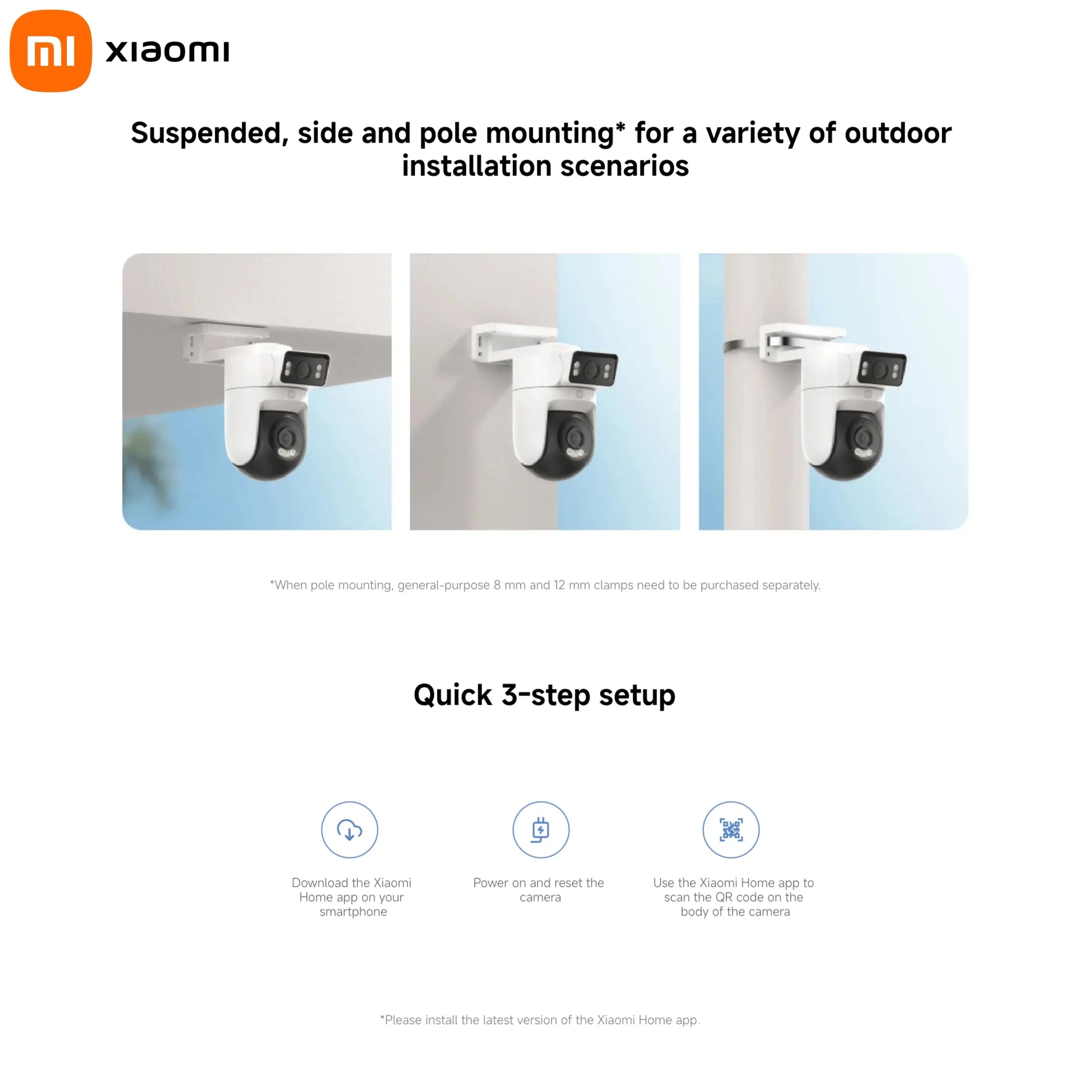 Xiaomi CW500 Dual Outdoor Cam Elektrofy