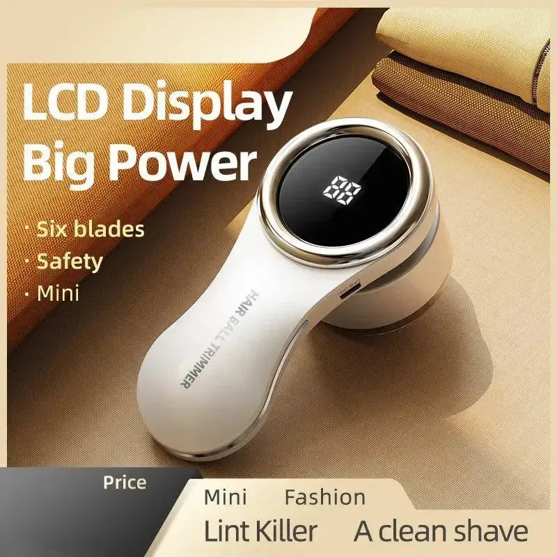 Digital Display Lint Shaver Elektrofy