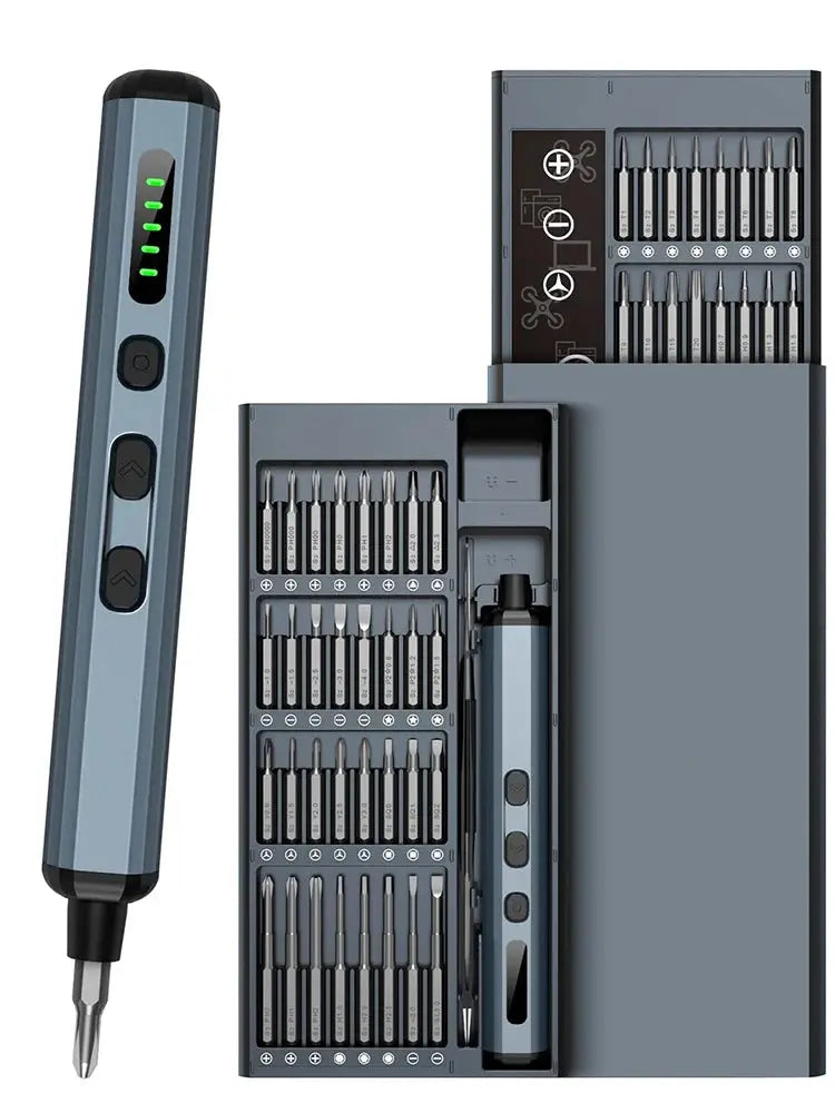 Precision Electric Screwdriver Set 68 in 1 Cordless