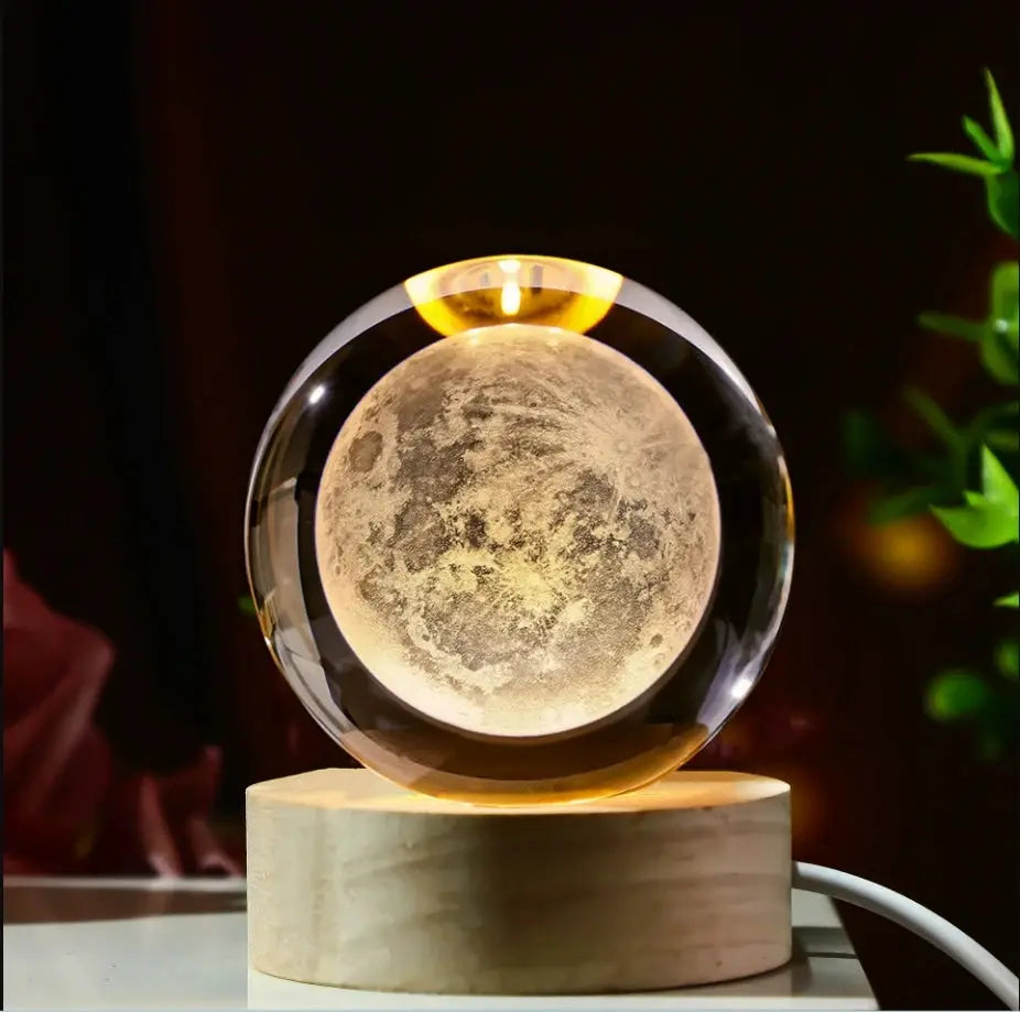 Galaxy Crystal Ball Night Lamp