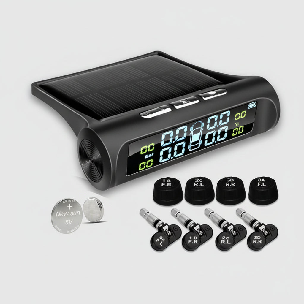 E-ACE Solar Power TPMS Tire Pressure Monitor