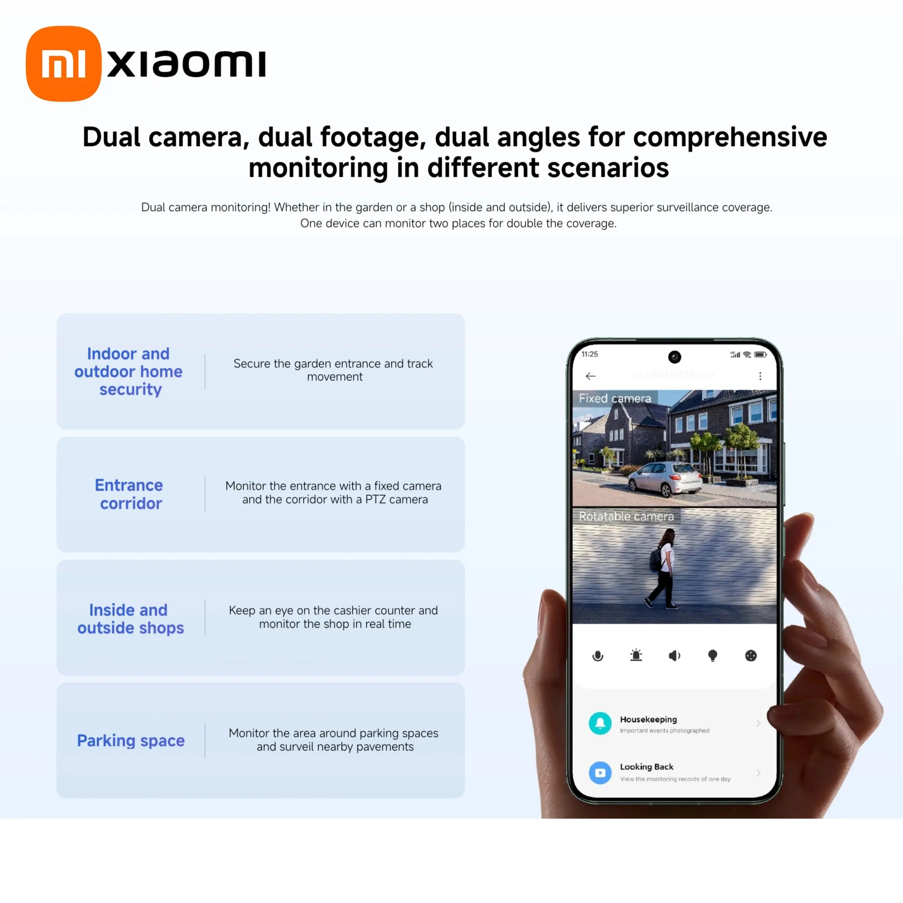 Xiaomi CW500 Dual Outdoor Cam Elektrofy