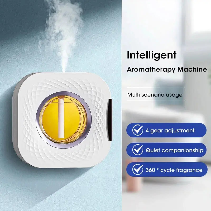 4-Speed Adjustable Digital Display Aromatherapy Diffuser Lavender Shangri-La Hilton Scent Deodorant for Bedroom Office Kitchen Elektrofy