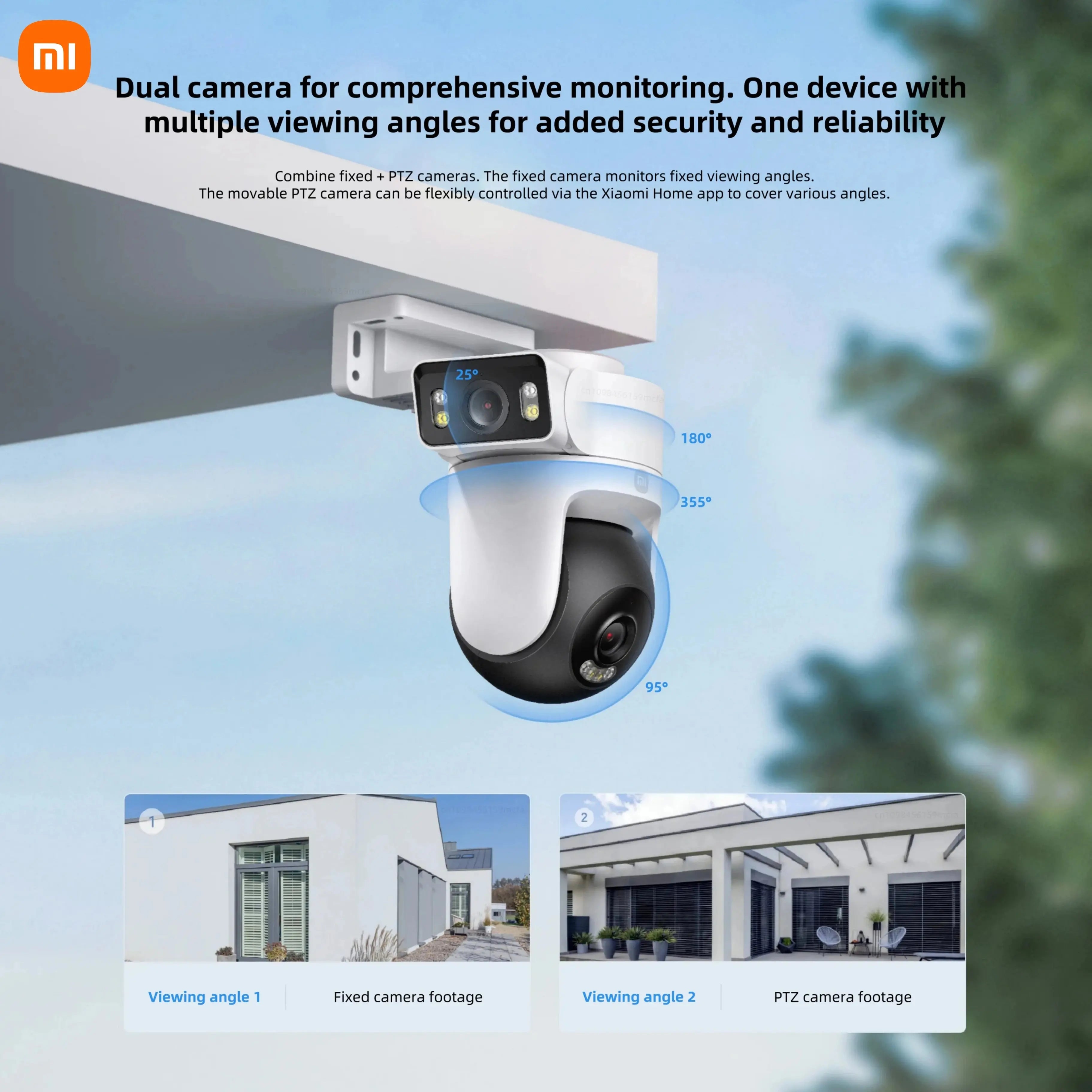 Xiaomi CW500 Dual Outdoor Cam Elektrofy
