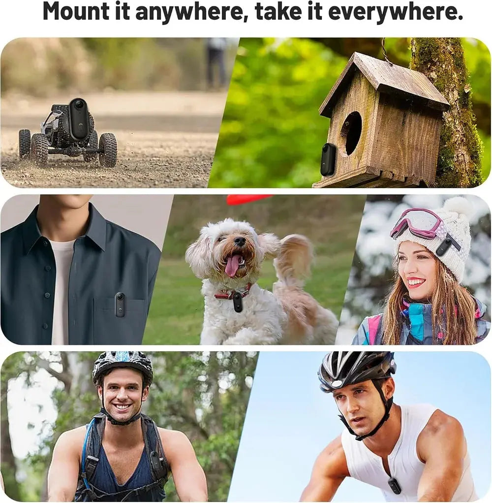 4K Pet Collar Camera