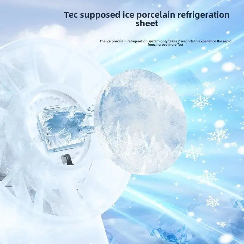 Portable Cooler Ice compress fan