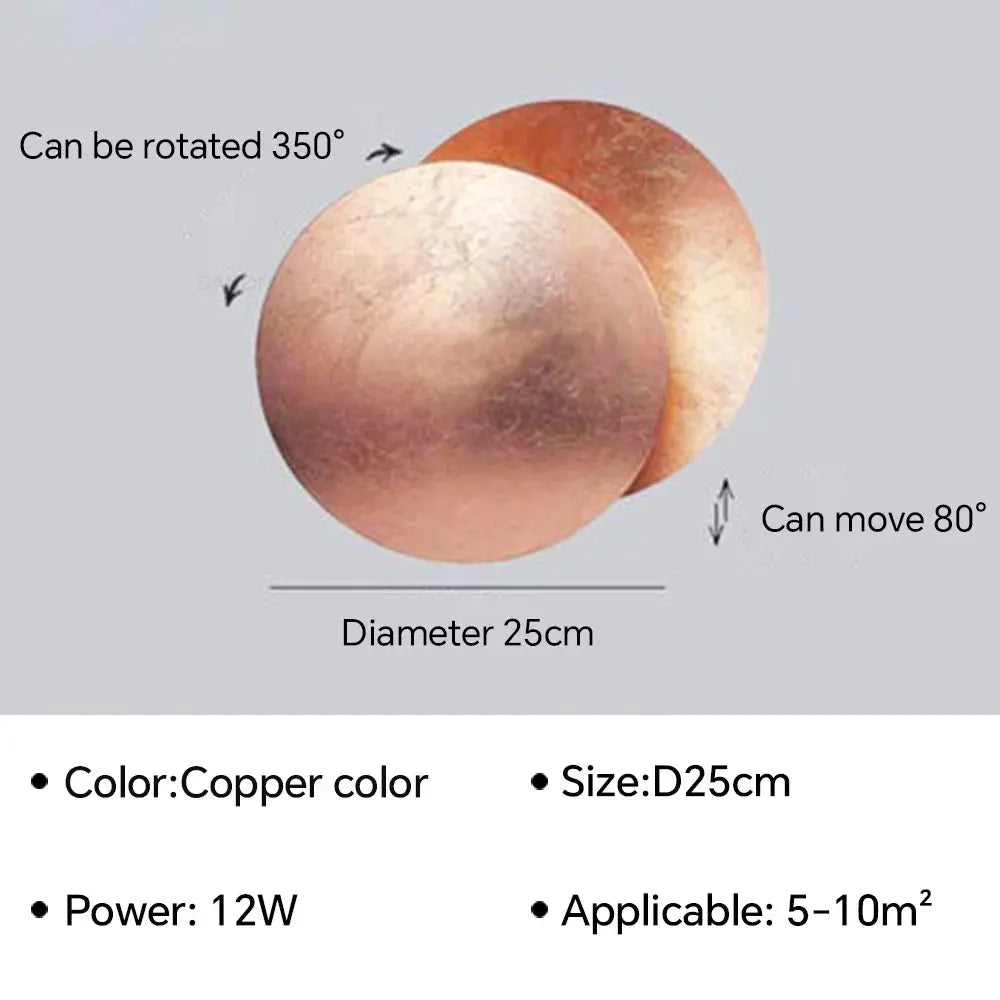 LED Iron Wall Sconce 220V