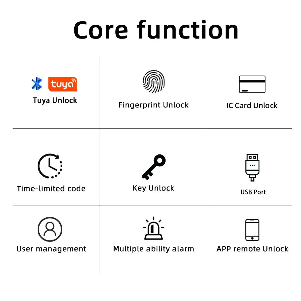 RAYKUBE M5 Fingerprint Lock