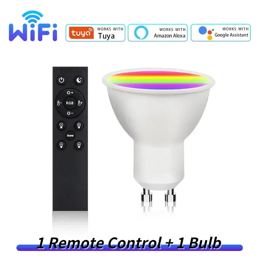 Tuya GU10 WiFi RGB+CCT Bulb Elektrofy