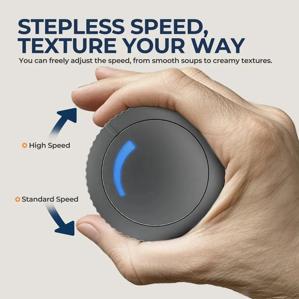 Hand Immersion Blender Powerful 4-in-1 Stainless Steel Stick Food Mixer 700ml Mixing Beaker 500ml Processor Whisk Elektrofy