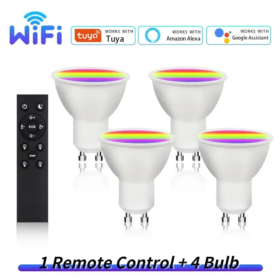 Tuya GU10 WiFi RGB+CCT Bulb Elektrofy