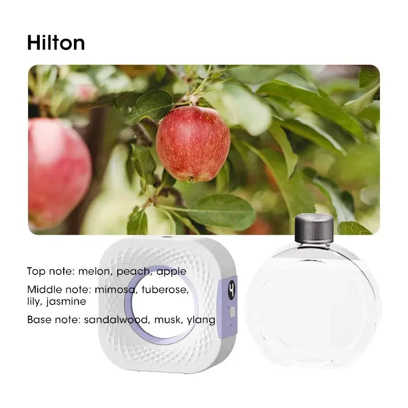 4-Speed Adjustable Digital Display Aromatherapy Diffuser Lavender Shangri-La Hilton Scent Deodorant for Bedroom Office Kitchen Elektrofy