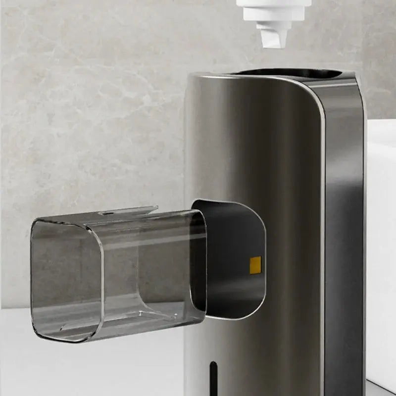 Automatic Toothpastes Dispenser with Toothbrushes Holder Wall Mount 3 Level Electric Toothpastes Squeezer Bathroom Accessory Elektrofy