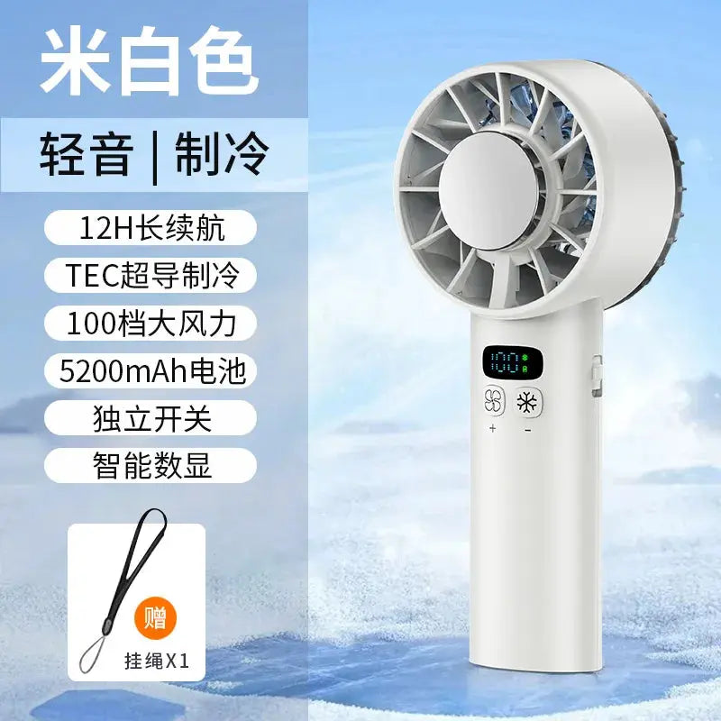 Portable Cooler Ice compress fan