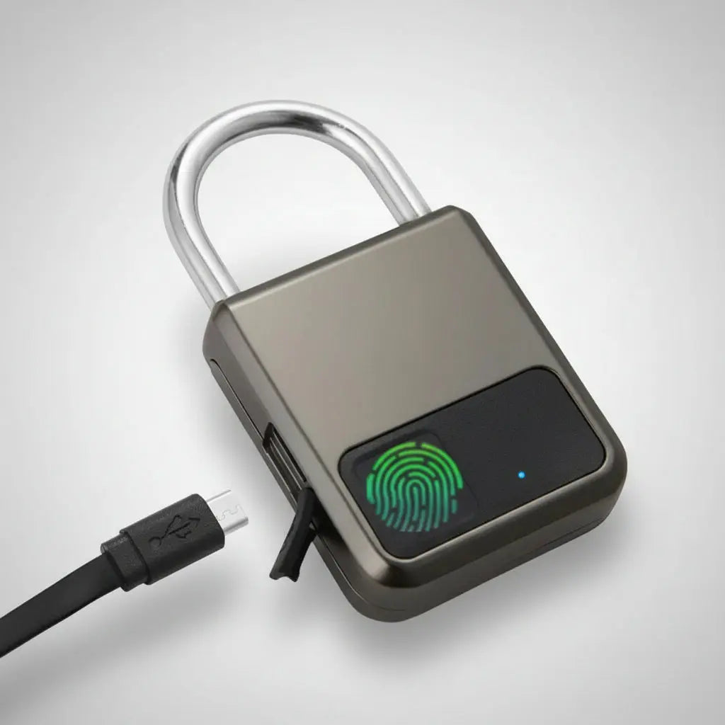 Zinc Alloy Fingerprint Padlock