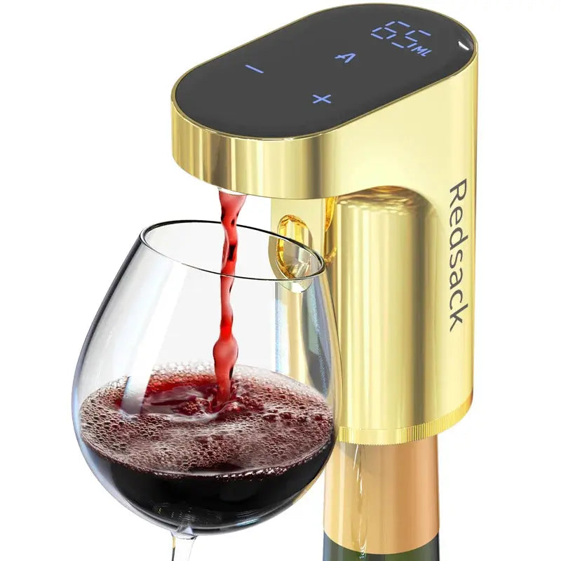 Smart electric digital wine dispenser wine suitable for more than 100 kinds of bottle mouths Elektrofy