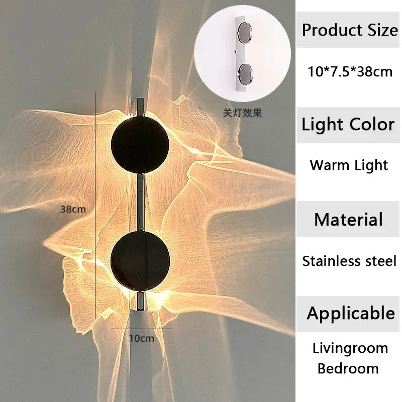 Nordic Corrugated LED Sconce