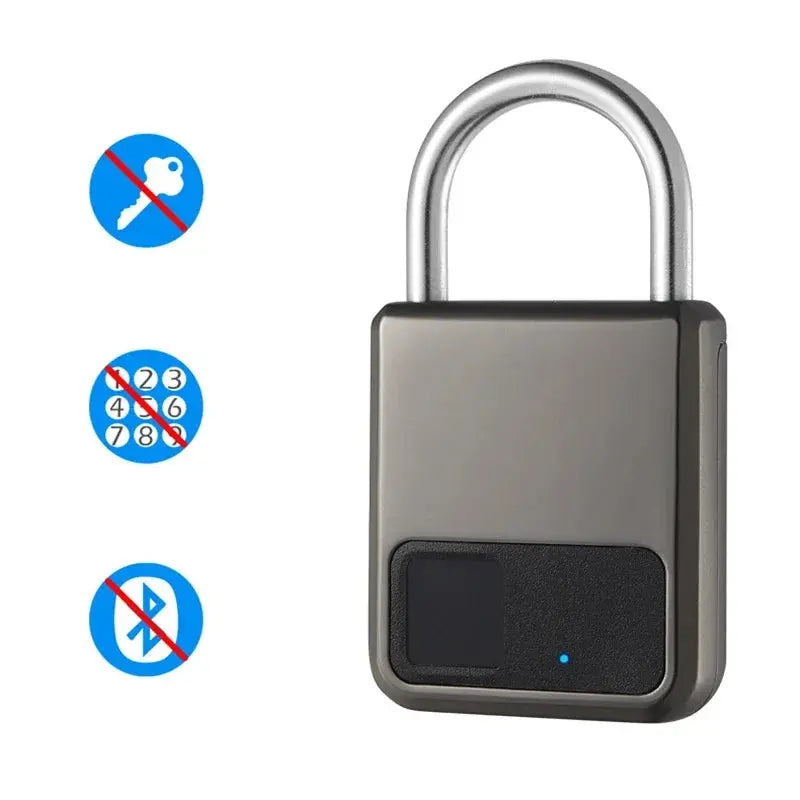 Zinc Alloy Fingerprint Padlock
