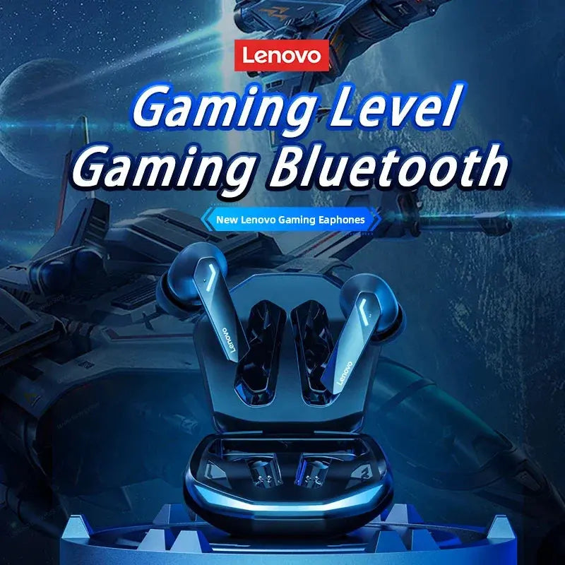 Lenovo GM2 Pro Gaming Earphones Bluetooth 5.3 Sport Headset Dual Mode HD Call Noise Reduction Earbuds with Mic Music Earphones Elektrofy
