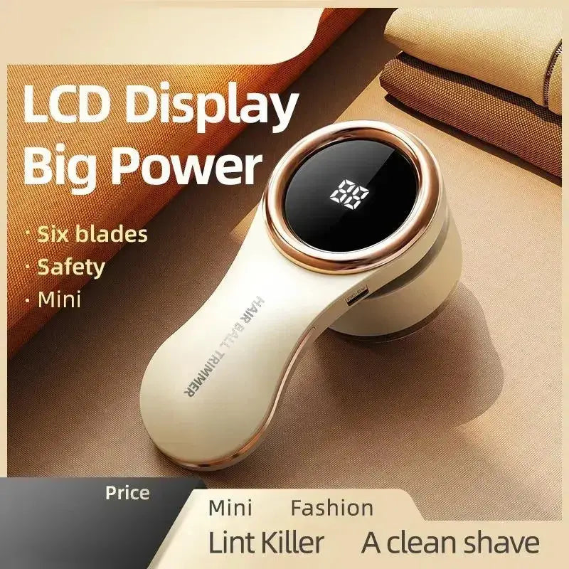 Digital Display Lint Shaver Elektrofy