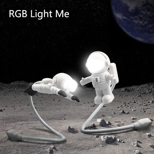 Przenośna lampka LED USB, astronauta, do czytania i biurka Mój sklep