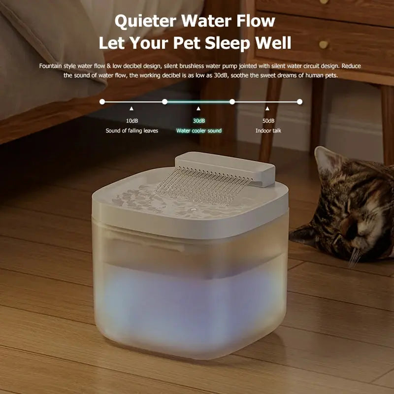 3L USB Cat Water Fountain