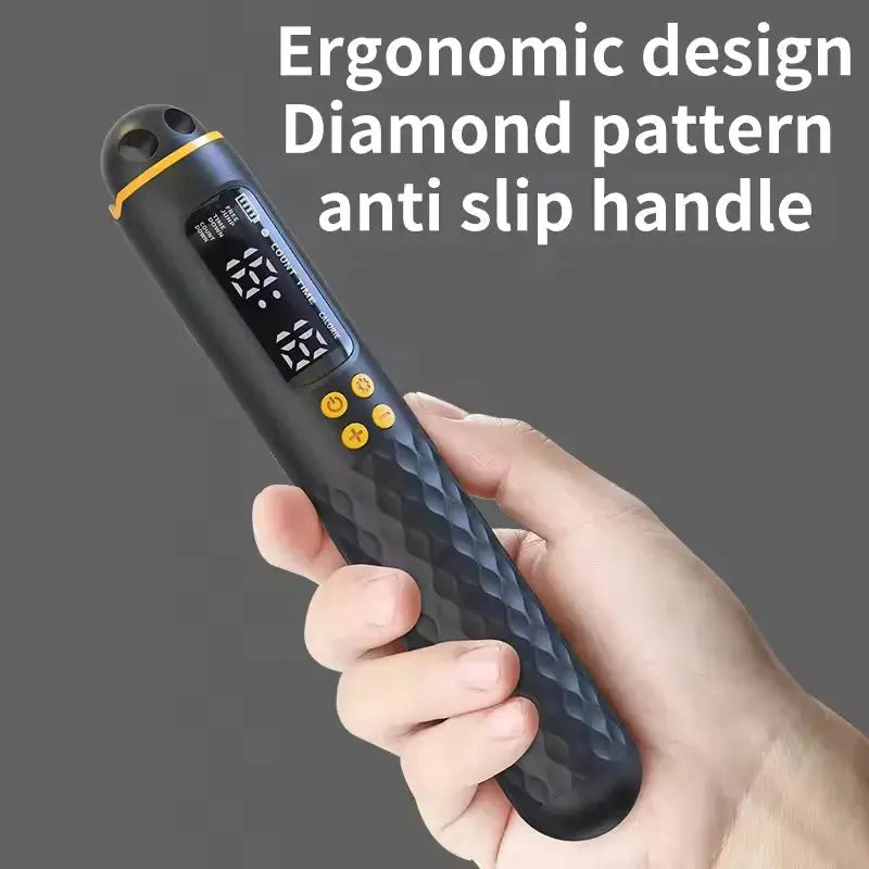 New rechargeable USB Electronic Technology Jump Rope Wire Rope Adjustable Jump Rope Trainer Digital Wireless Calorie Counter Elektrofy