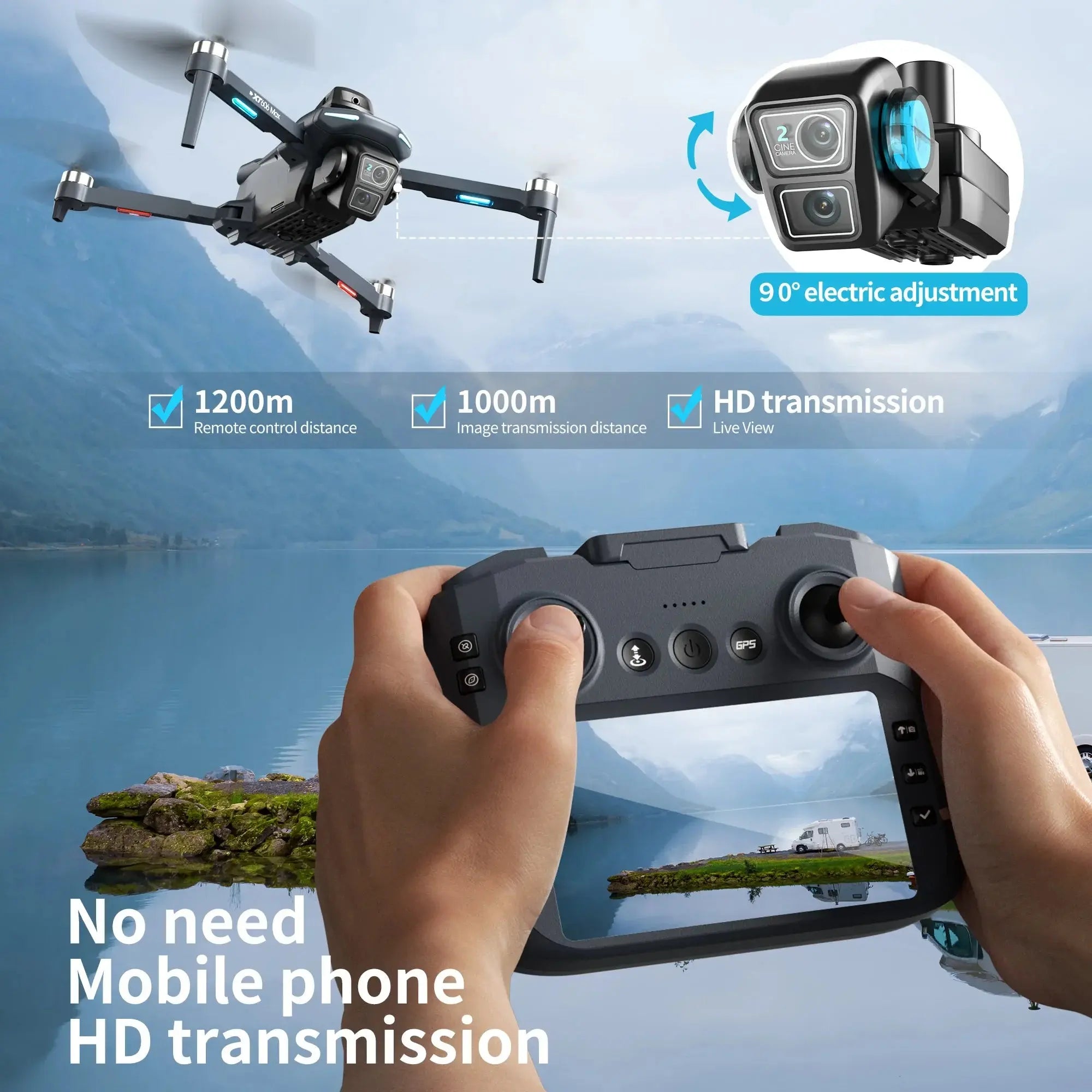 Xiaomi XT606 8K GPS Drone