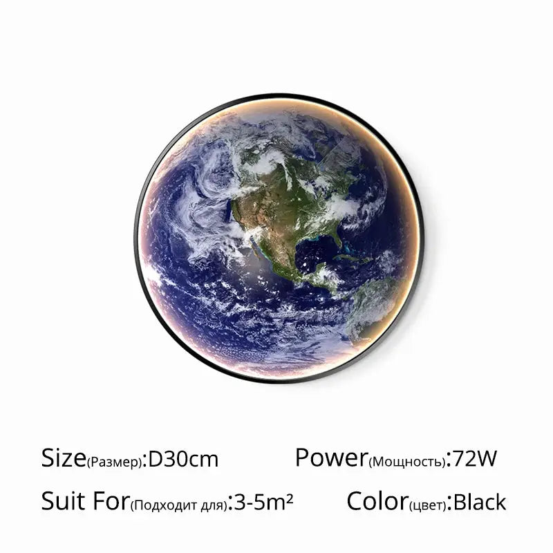 Led Planet Wall Lamp