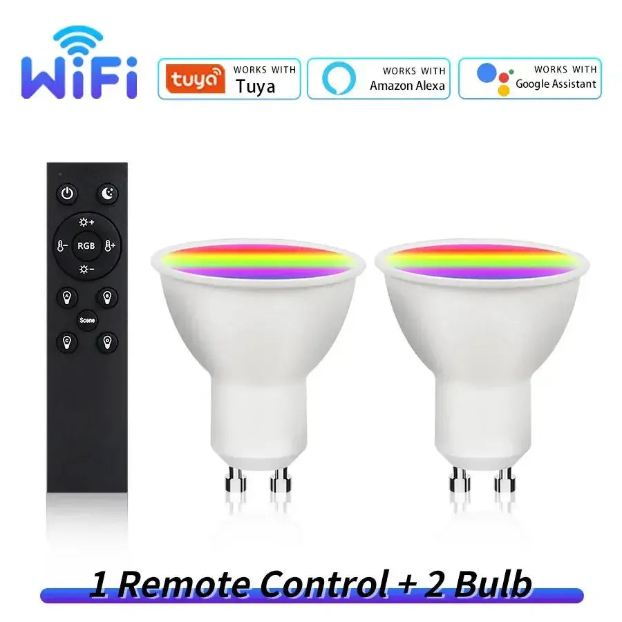 Tuya GU10 WiFi RGB+CCT Bulb Elektrofy