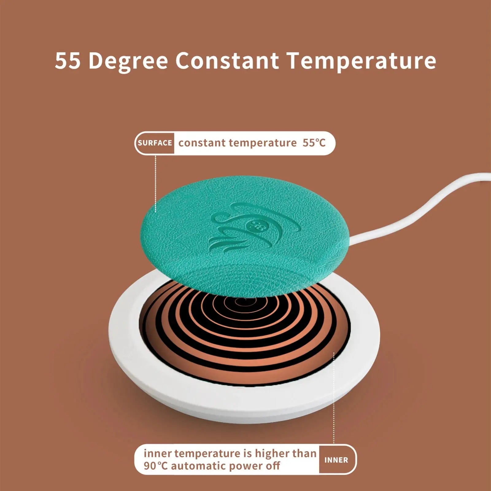 USB Cup Warmer 10W Coaster Elektrofy